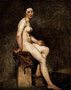 Eugene Delacroix Mlle Rose France oil painting artist